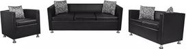 Sofos komplektas Dirbtinės odos 3-vietis + 2-vietis + fotelis Svetainės sofa Sofa Lounge Sofa Sofa Sofa Sofa Sodo sofos komplektas Minkštųjų baldų komplektas Gyvenamasis kraštovaizdis svetainei ir balkonui bei sodui Dirbtinė oda