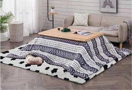 Stalo šildytuvas, dygsniuotas kilimėlis, japoniški baldai, grindų šildymas, stalai, tatami, futonas, lovos užvalkalas, kava, valgomasis, žemas stalo audinys, kilimėlis, kojų šildytuvas namams (Wood D)