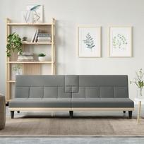 Svetainės baldų komplektai,Svetainės baldų komplektai,Sofa lova,Schlafsofa mit Getränkehaltern Dunkelgrau Stoffmodular Sofa,modulinė sofa,modulinė sofa,Lauko terasos baldai,