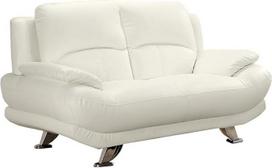 Vente-unikalus Dramblio kaulo dramblio kaulo dirbtinės odos 2 vietų sofa