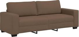 vidaXL 3 vietų sofa Brown 180 cm Audinys Sofa Trijų vietų sofa 3 vietų sofa Audinys Sofa Audinys Sofa Trijų vietų sofa Audinys Modulinė sofa