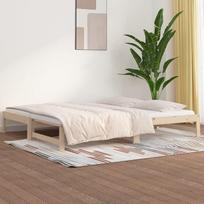 ZEYUAN Išskleidžiama dienos lova, sofa lova, sofa lova, sofa lova, sofa lova, sofa lova, sofa lova, dienos lova, sofa lova, sofa lova, jaunimo lova, 2 x (90 x 190) cm, pušies masyvas