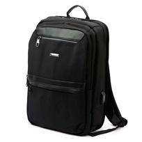 Unisex miesto kuprinė B.Cavalli BC1326, juoda, talpi A4 formatui