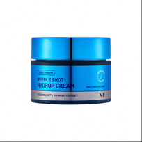 VT Reedle Shot Hydrop Cream drėkinantis veido kremas, 50 ml + DOVANA VT Hydro Reedle Shot 3x2ml