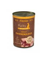 FITMIN Purity Adult Chicken with Liver 400 g vištiena su kepenimis, drėgnas maistas šunims