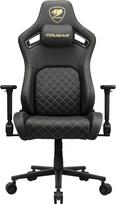 Cougar CGR-DFL-GLB PC gaming chair Upholstered padded seat Black, Gold