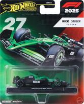 Mattel HOT WHEELS PREMIUM F1 Sauber Nico Hulkenberg bolidas 27 (JKD84)