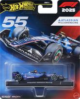 Mattel HOT WHEELS PREMIUM F1 Williams Carlos Sainz bolidas 55 (JKD85)