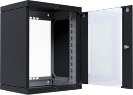 No Name EFB Elektronik WGX-1506TS.G1 rack cabinet 15U Wall mounted rack Black