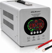 Qoltec Zasilacz awaryjny UPS Pure Sine Wave | 1000VA/720W | Przetwornica 12/230V z AVR | LCD | LiFePO4 AGM GEL