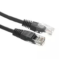 A-LAN KKU5CZA0.5 tinklo kabelis, juodas, 0.5 m, Cat5e U/UTP (UTP)
