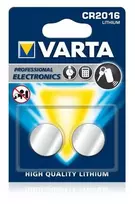 Varta CR2016 ličio baterija 3v 2 vnt