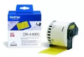 Brother DK-44605 ištisinė nuimama Geltona popierinė juosta (62mm) Geltona