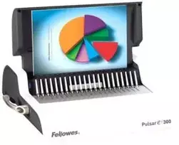 FELLOWES PERFORIOR PULSAR-E Elektrinė lenkimo mašina 15 lapų, komplekte pradinis lenkimo rinkinys 10 lapų