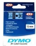 Juostelė DYMO D1 12mm x 7m, Juodai ant Mėlyno