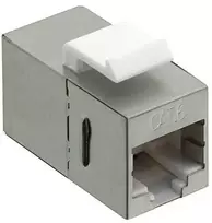 LOGILINK NK4011 LOGILINK - Keystone Inline mova 2xRJ45 Cat.6 STP, tvirtinimas su spragtelėjimu