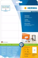Herma Premium etiketės A4, baltas, matinis popierius, 300 vnt (5056)