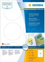 HERMA 4478 etiketė spausdinimui Balta Lipni spausdintuvo etiketė