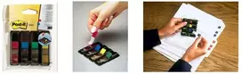 3M Lipnūs žymekliai Post-it, keičiami, 11,9 x 43,1 mm, 4 spalvos