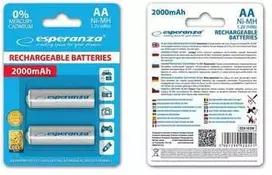 Įkraunamos AA baterijos Esperanza EZA103W, 2000mAh