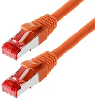 helos Patchkabel Cat 6 S/FTP RJ45 oranžinis 7,5m AWG27/7 LSZH GHMT