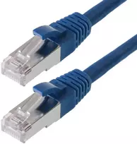 Helos CAT6 S/FTP (PIMF), 0,25 m, 0,25 m, Cat6, SF/UTP (S-FTP), RJ-45, RJ-45, mėlynas