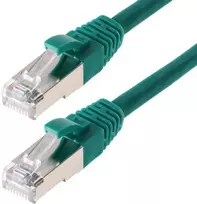 helos Patchkabel Cat 6 S/FTP RJ45 grün 7,5m AWG27/7 LSZH GHMT