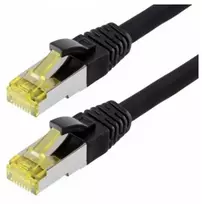 helos Patchkabel Cat 6a S/FTP RJ45 juodas 7,5m AWG26/7 LSZH GHMT