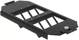 Delock Keystone Halterung 6 Port für Bodentank