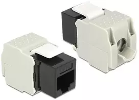 Delock Keystone RJ45 lizdas > LSA Cat.6 UTP be įrankių