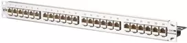 Metz Komutacinė panelė CAT6a, 24x RJ-45, 1U, STP (130921-E)