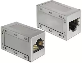 Delock tinklo adapteris RJ45 lizdas / lizdas Cat.6A