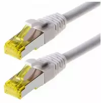 helos Patchkabel Cat 6a S/FTP RJ45 baltas 3m AWG26/7 LSZH GHMT