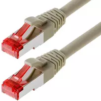 „helos“ jungiamasis kabelis „Cat 6 S/FTP RJ45“ 10 m, AWG27/7 LSZH GHMT
