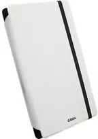 Krusell MALMö planšetinio kompiuterio dėklas, universalus, 6"-7,9", baltas