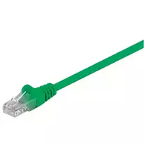 Goobay | CAT 5e jungiamasis kabelis, U/UTP | 68338 | Žalias RJ45 kištukas (8P8C) | RJ45 kištukas (8P8C)
