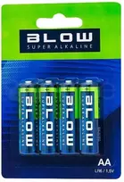 Blow 82-516# Super šarminės AA LR6 baterijos, lizdinė pakuotė