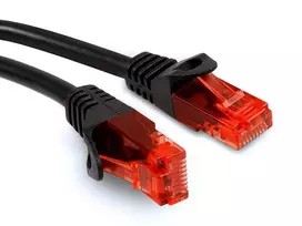 MACLEAN MCTV-742 Maclean MCTV-742 Patchcord UTP cat6 Kabelio kištukas-kištukas 3m juodas