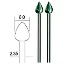 Volframo vanadžio freza Ø6mm (2vnt.) PROXXON
