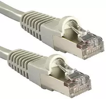 Tinklo Kabelis - LINDY Cat.6A S/FTP LSZH Tinklo Kabelis, RJ45, M/M, 500MHz, 0.5 m, Pilkas