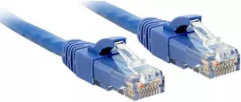 Tinklo Kabelis - LINDY Cat.6 U/UTP Tinklo Kabelis, RJ45, M/M, 250MHz, 3 m, Mėlynas