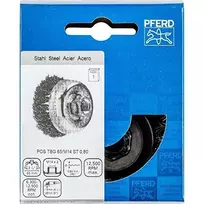 Metalinis šepetys-taurelė PFERD TBG ST M14 0,8mm