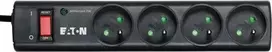 Eaton PS4F viršįtampių ribotuvas 4 AC išvestis(ys / čių) 220 - 250 V Juoda, Balta 1 m