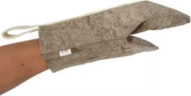 Veltinė pirštinė pirčiai