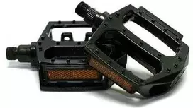 Azimut Acs Pedalai Azimut BMX Platform Alu 9/16" su guoliais ir atšvaitais juodas (1014)