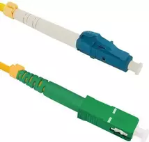 Qoltec Optinis kabelis LC/UPC - SC/APC 5m singlemode