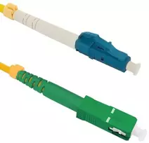 QOLTEC 54332 Optinis Patchcord LC/UPC-SC/APC vieno režimo 9/125 G652D Simplex 2m