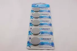 Sigma Rocket Power CR 2032 Lithium Button Cell Baterija 3V in Blister Pack of 5