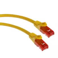 MACLEAN MCTV-303Y Maclean MCTV-303Y Patchcord UTP cat6 Kabelio kištukas-kištukas 3m geltonas