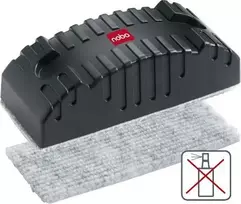 Magnetinės lentos valiklis NOBO Magnetic, juoda sp.